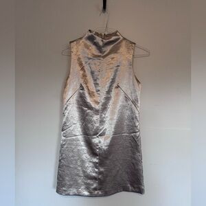 Forever 21 Shimmering Champagne Retro Dress